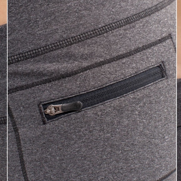 Lululemon Relaxed Fit Crop II Pants Zip Pocket Wide Leg Stretch Capri Drawcord - Picture 13 of 14